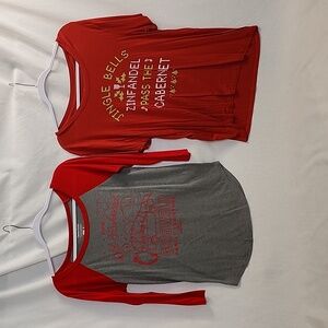 NWOT Set Holiday Women's Tees
